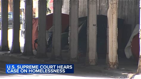 Supreme Court Justices Grapple With Whether Cities Can Ticket Homeless