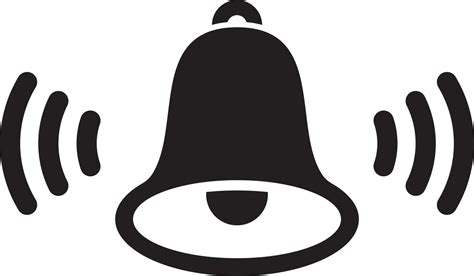 Ring Bell Alarm Icon Vector Art At Vecteezy