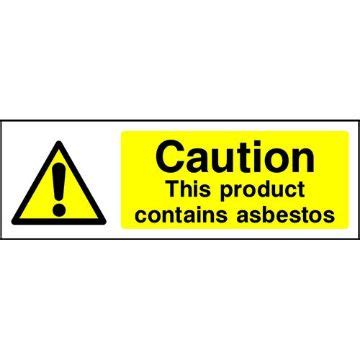 KPCM Caution Asbestos Signs