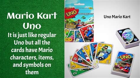 The Mario Kart UNO Rules And Cards