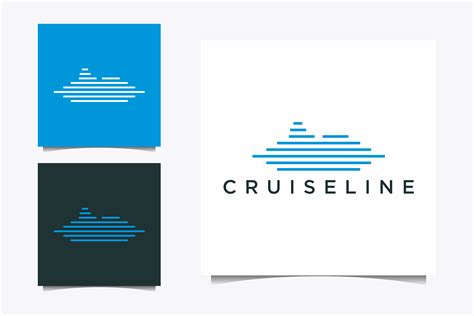 Ship Logo with Abstract and Line Concept Graphic by Bayu_PJ · Creative ...