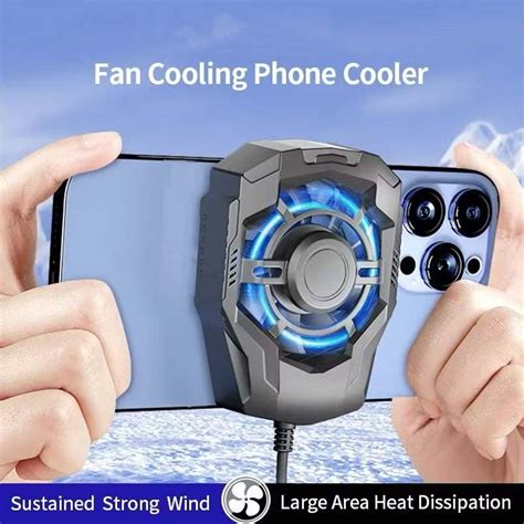 Cooler Gamer Para Celular - Cooler Gamer para Celular - Resfriador Refrigerador 5500RPM 5500R/min ...