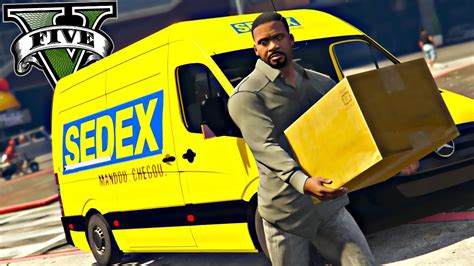 Trabalhando Em Nova Agencia Dos Correios No Gta Grand Theft Auto V