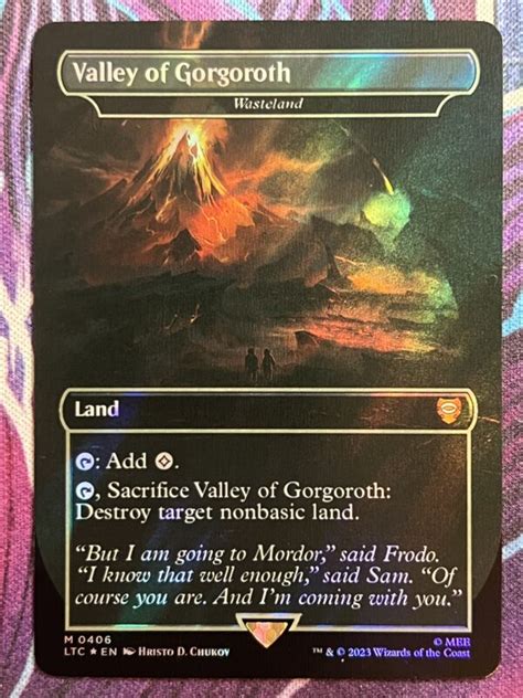 Valley Of Gorgoroth Ltc Surge Foil Bootleg Mage