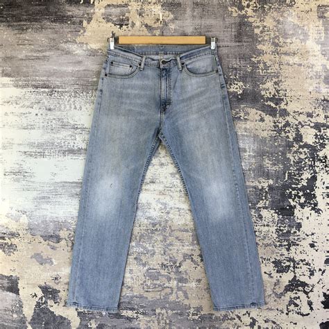 Vintage Vintage 90s Levis 505 Light Wash Jeans Faded Levis Denim Grailed