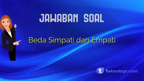 Beda Simpati Dan Empati