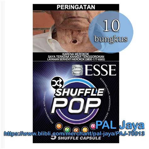 Jual Rokok Esse Shuffle Pop 16 Batang 1 Slof 10 Bungkus Di Seller