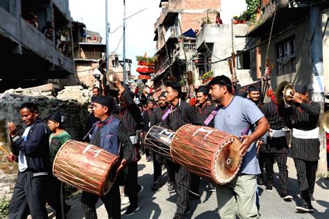 NEPAL-KATHMANDU-CULTURE-HADIGAUN FESTIVAL