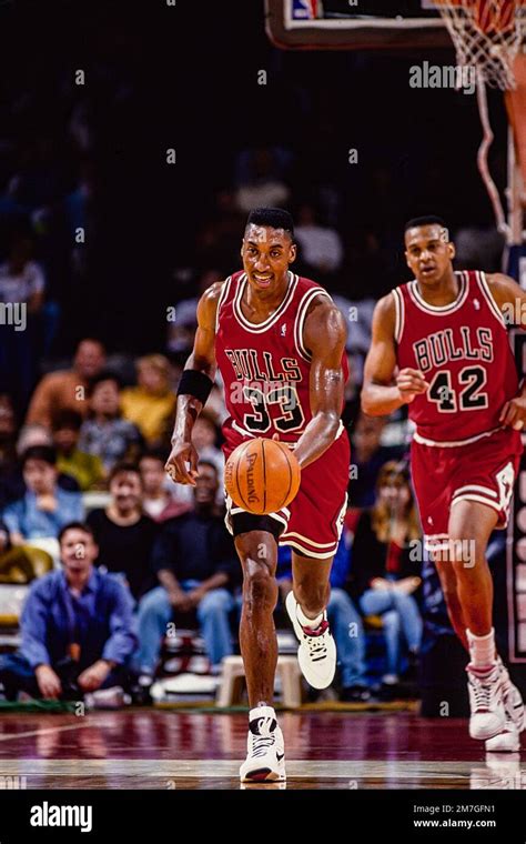 NBA Basketball, Scottie Pippen, Chicago Bulls Stock Photo - Alamy