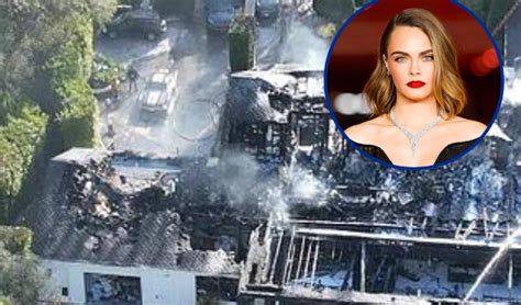 Incendio Consume La Mansi N De La Modelo Cara Delevingne En Los Angeles