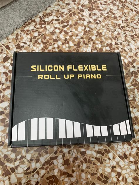 Key Silicon Flexible Roll Up Piano Hobbies Toys Music Media