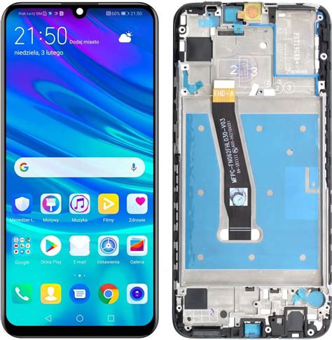 Podzespo Y Do Telefonu Huawei P Smart Wy Wietlacz Lcd Ekran Ramka