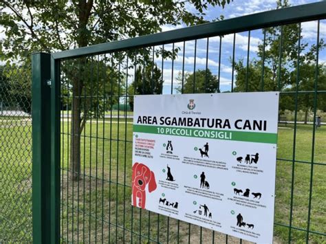 Treviso Inaugurata Al Parco Ducale La Nuova Area Di Sgambatura Cani