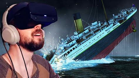 Titanic Sinking Ship In Vr Titanic Vr Gameplay Oculus Rift Vr Game