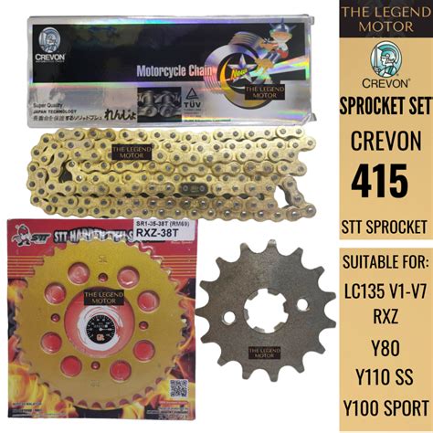 Lagenda Z Zr Lagenda Srl Crevon Racing Chain Rantai Gold