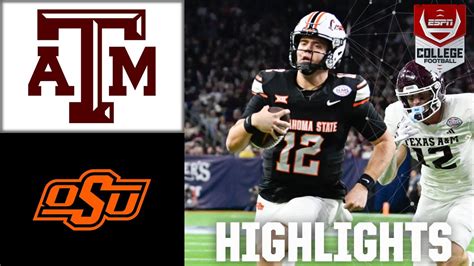 Texas Bowl: Texas A&M Aggies vs. Oklahoma State Cowboys | Full Game ...