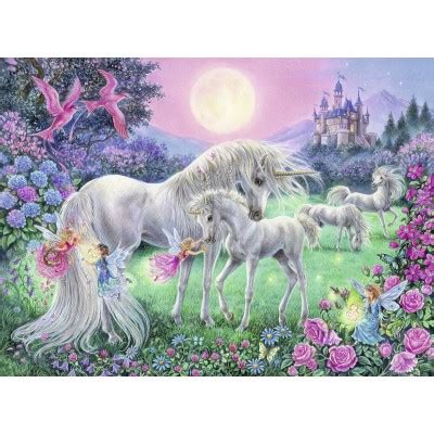 Puzzle Licornes Ravensburger Pi Ces Puzzles Anges F Es Et