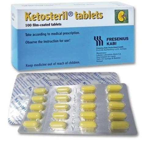 ketosteril alpha ketoanalogue tablet packaging size  tablets