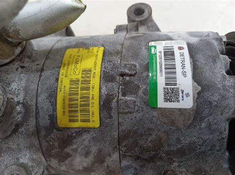 COMPRESSOR DO AR CONDICIONADO FORD FIESTA 1 6 2014 Ford