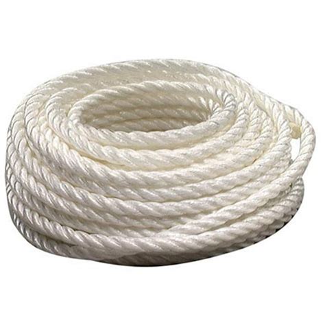 SecureLine Lehigh 3 8 In D X 100 Ft L White Twisted Polypropylene