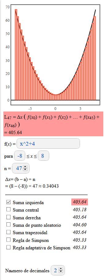 Calculadora Sumas De Riemann Freeteenbys