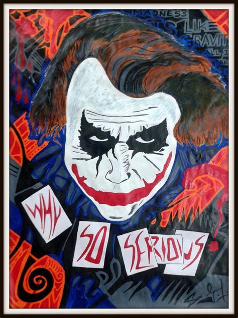 The Joker Painting By Sai Ganesh Saatchi Art