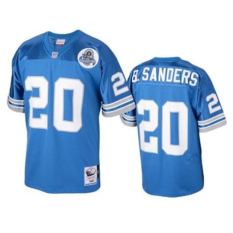 Lions Barry Sanders Throwback Jersey – US Sports Nation