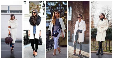 Outfit Ideas With White Coats To Fall In Love With - fashionsy.com