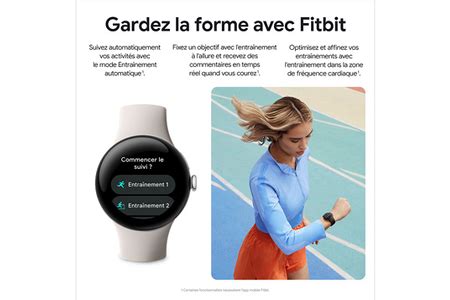 Montre Connect E Google Pixel Watch Bo Tier En Aluminium Argent