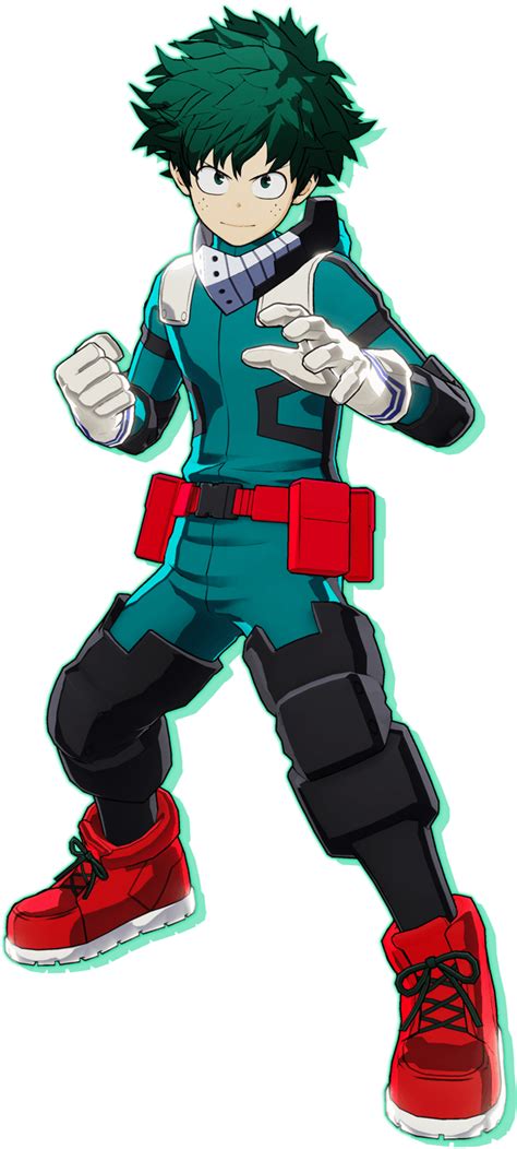 Image Izuku Midoriya Ones Justice Designpng Boku No Hero Academia