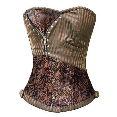 Bustier Femme Corsets Sexy Pour Femmes Lingerie Bustier Steampunk