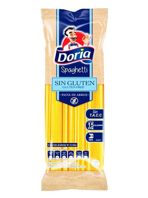 Pasta Doria Spaghetti Sin Gluten Gr