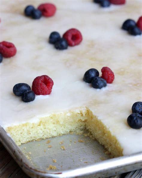 Almond Sheet Cake Maria S Mixing Bowl