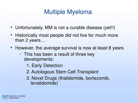 Ppt Introduction To Myeloma Diagnosis Treatment Risk Factors And