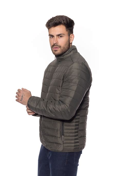 Jaqueta Masculina Puffer Sem Capuz Crocker