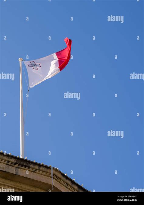 Flag Of The Republic Of Malta Stock Photo Alamy