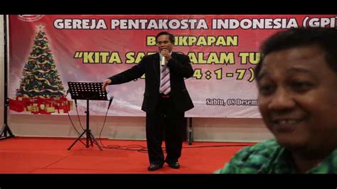 Perayaan Natal Gereja Pentakosta Indonesia Gpi Balikpapan Hotel