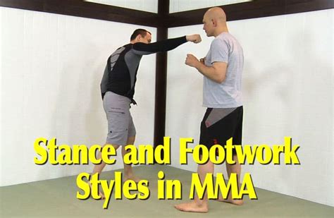 MMA Stances and Footwork - Grapplearts