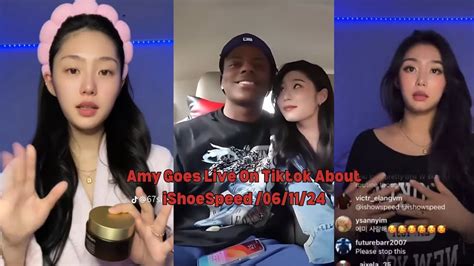 Amy Flamy Live To Talk About Courtney IShowSpeed Tiktok Live YouTube