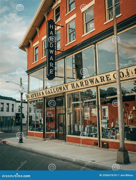 Ayres and Galloway Hardware Co. Vintage Sign, Middletown, New York