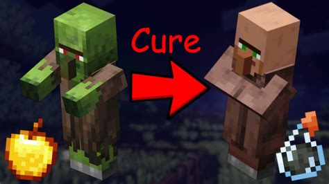 How To Cure Zombie Villagers In Minecraft Bedrock 1 20 Youtube