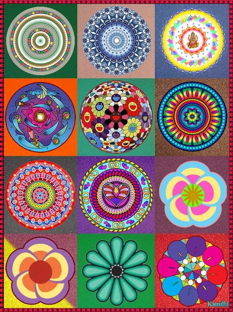 Solve Mandalas Jigsaw Puzzle Online With 88 Pieces