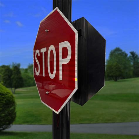 Traffic Sign Mounting Brackets | Double-Sided Interlocking Aluminum