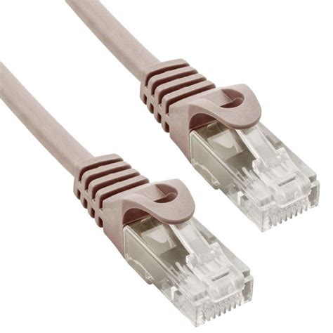 C Ble R Seau Rj45 Utp Phasak Phk 1625 Cat 6 25m Gris Leroy Merlin