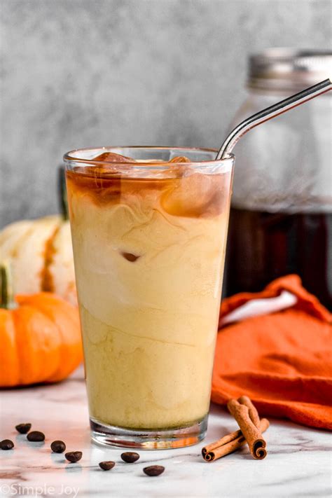 Pumpkin Cold Brew Simple Joy