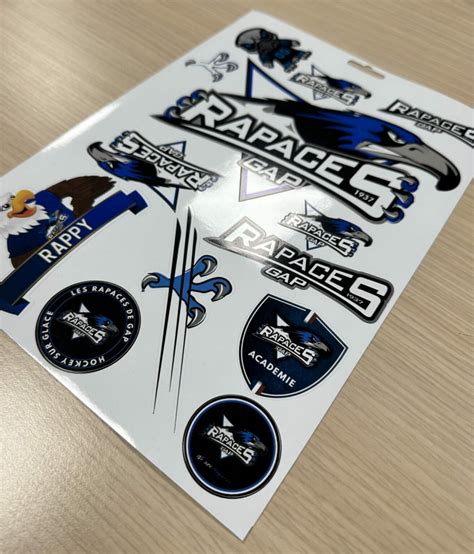 Planche Stickers Rapaces A Boutique Des Rapaces De Gap