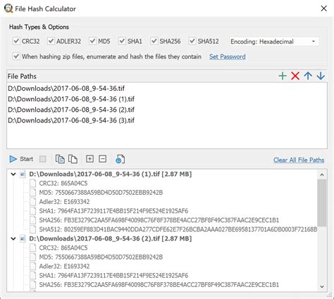 File Hash Checksum Calculator