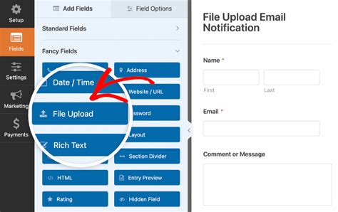 A Complete Guide To The WPForms File Upload Field