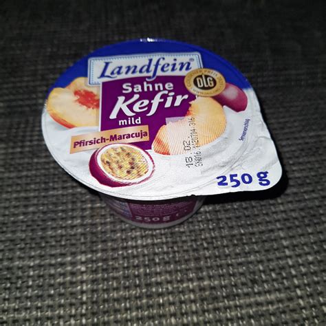 Landfein Sahne Kefir Mild Pfirsich Maracuja Kalorien Neue Produkte