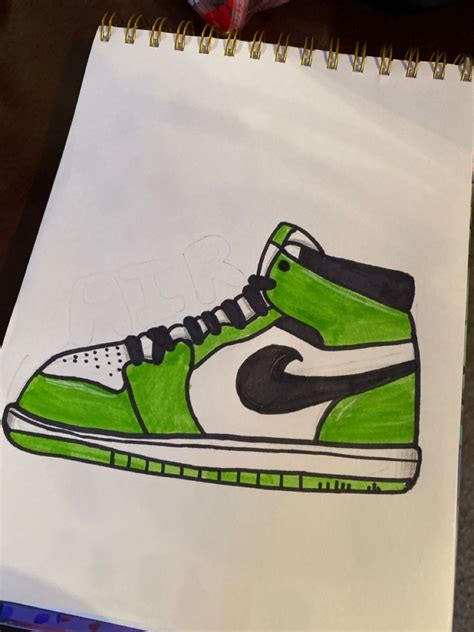 Jordan 1 Step By Step Drawing In 2022 Art For Kids Hub Air Jordans